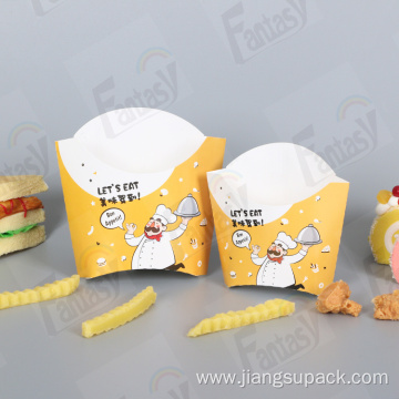 Disposable French Fries Box Potato Chips Packaging Box